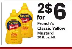 ACME French's Classic Yellow Mustard offer