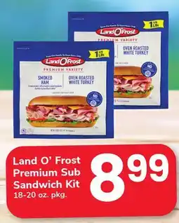 ACME Land O'Frost Premium Sub Sandwich Kit offer