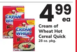 ACME Cream of Wheat Hot Cereal Quick offer