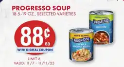 Smart & Final PROGRESSO SOUP offer