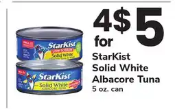 ACME StarKist Solid White Albacore Tuna offer