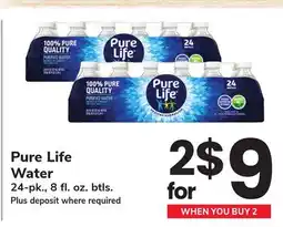 ACME Pure Life Water offer