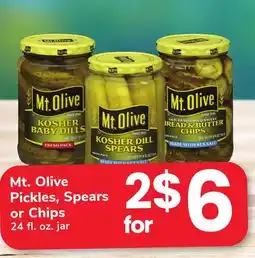 ACME Mt. Olive Pickles, Spears or Chips offer