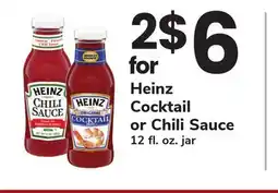 ACME Heinz Cocktail or Chili Sauce offer