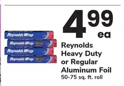 ACME Reynolds Heavy Duty or Regular Aluminum Foil offer