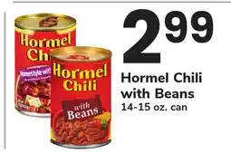 ACME Hormel Chili with Beans offer