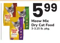 ACME Meow Mix Dry Cat Food offer