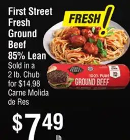 Smart & Final First Street Fresh Ground Beef offer