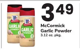 ACME McCormick Garlic Powder offer