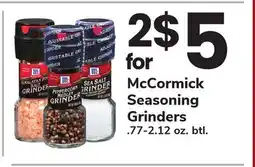 ACME McCormick Seasoning Grinders offer