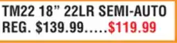 Dunham's Sports TM22 18 22LR SEMI-AUTO offer