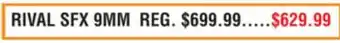 Dunham's Sports RIVAL SFX 9MM offer