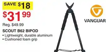 Dunham's Sports SCOUT B62 BIPOD offer