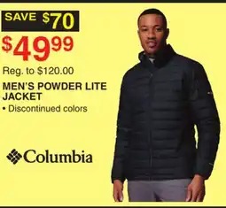 Dunham's Sports MEN'S POWDER LITE JACKET offer