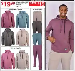 Dunham's Sports MEN'S HIKE FLEECE offer