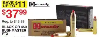 Dunham's Sports BLACK OR 450 BUSHMASTER FTX offer