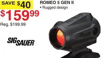 Dunham's Sports ROMEO 5 GEN II offer
