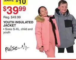 Dunham's Sports YOUTH INSULATED JACKET offer