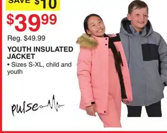 Dunham's Sports YOUTH INSULATED JACKET offer