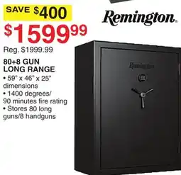 Dunham's Sports REMINGTON 80+8 GUN LONG RANGE offer