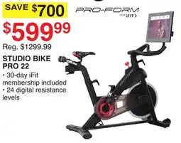 Dunham's Sports STUDIO BIKE PRO 22 offer