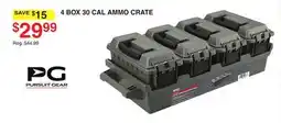 Dunham's Sports 4 BOX 30 CAL AMMO CRATE offer