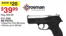 Dunham's Sports C11 CO2 BB PISTOL offer
