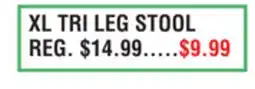 Dunham's Sports XL TRI LEG STOOL offer