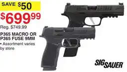 Dunham's Sports P365 MACRO OR P365 FUSE 9MM offer