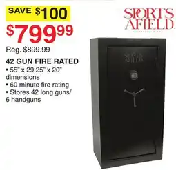 Dunham's Sports 42 GUN FIRE RATED offer