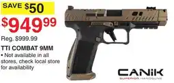 Dunham's Sports CANIK TTI COMBAT 9MM offer
