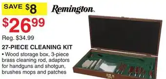 Dunham's Sports 27-PIECE CLEANING KIT offer