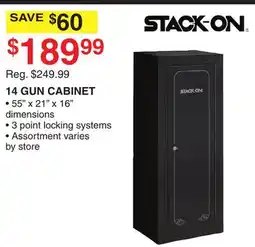 Dunham's Sports 14 GUN CABINET offer
