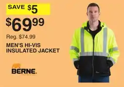 Dunham's Sports MEN'S HI-VIS INSULATED JACKET offer