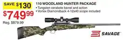 Dunham's Sports 110 WOODLAND HUNTER PACKAGE offer