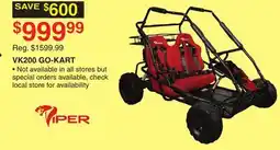 Dunham's Sports VK200 GO-KART offer
