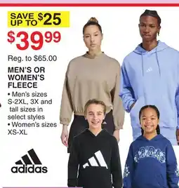 Dunham's Sports MEN'S OR WOMEN'S FLEECE offer