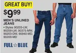 Dunham's Sports MEN'S UNLINED JEANS offer