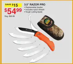 Dunham's Sports 3.5 RAZOR PRO offer