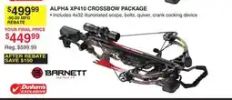 Dunham's Sports ALPHA XP410 CROSSBOW PACKAGE offer