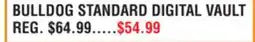 Dunham's Sports BULLDOG STANDARD DIGITAL VAULT offer