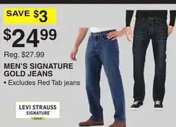 Dunham's Sports MEN'S SIGNATURE GOLD JEANS offer