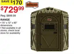 Dunham's Sports RANGE offer