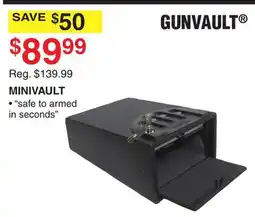 Dunham's Sports MINIVAULT offer