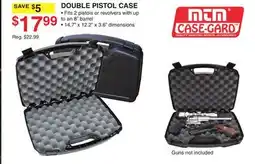 Dunham's Sports DOUBLE PISTOL CASE offer