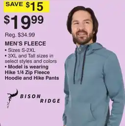 Dunham's Sports MEN'S FLEECE offer