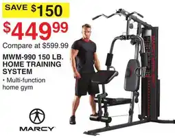 Dunham's Sports MWM-990 150 LB. HOME TRAINING SYSTEM offer