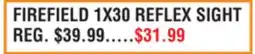 Dunham's Sports FIREFIELD 1X30 REFLEX SIGHT offer