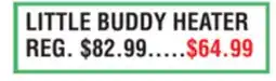 Dunham's Sports LITTLE BUDDY HEATER offer