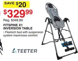 Dunham's Sports FITSPINE X1 INVERSION TABLE offer